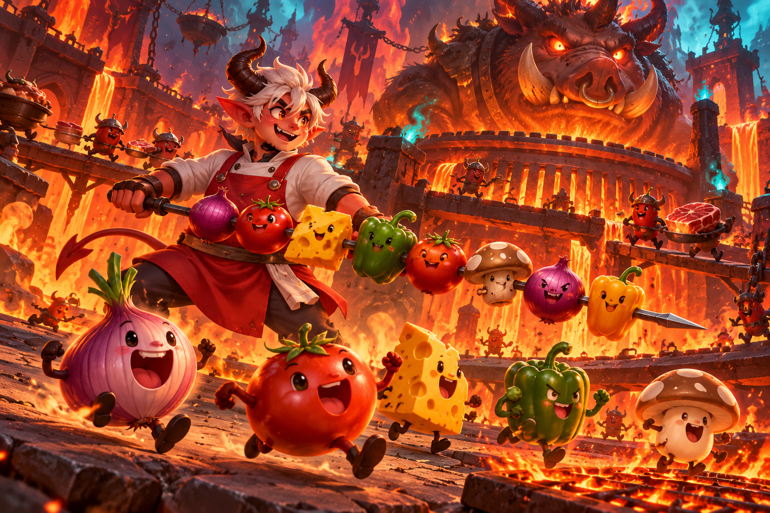 Infernal Kitchen project illustration
